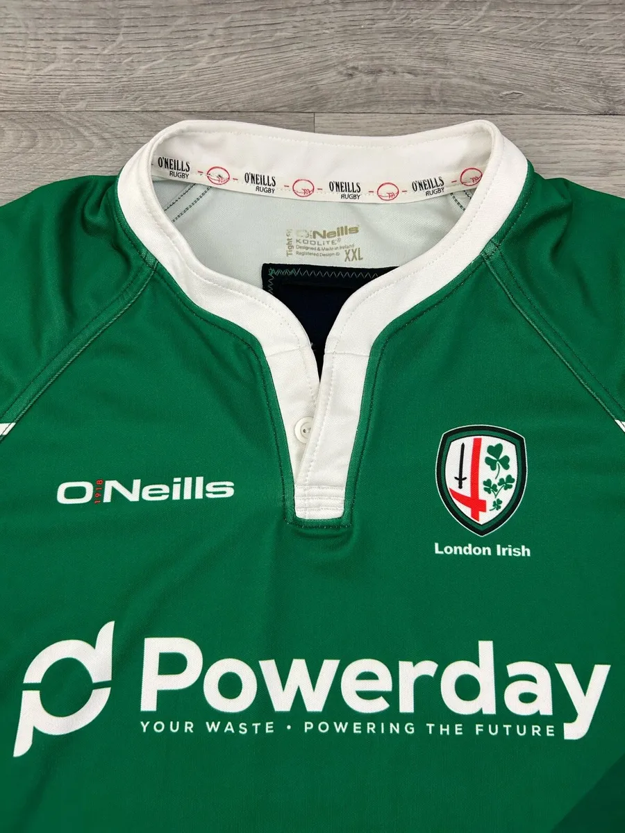 London Irish Player Issue Rugby Jersey Shirt XXL - Image 4