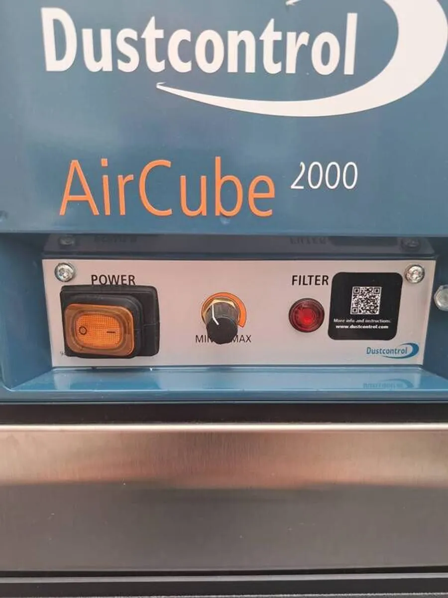 Dust Control Aircube 2000- HEPA Air Scrubber -Dust control (0 Hours) - Image 4