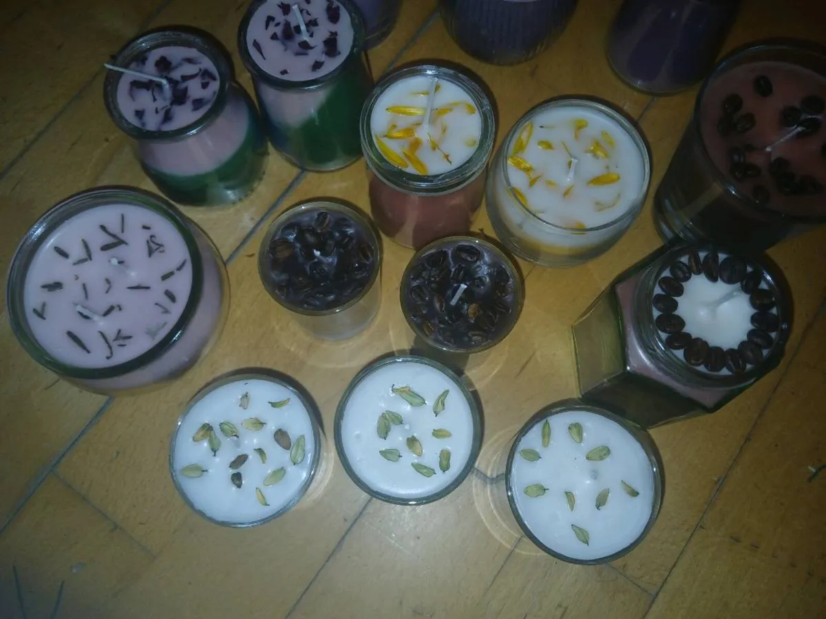 Homemade Decorative Candles - Image 4