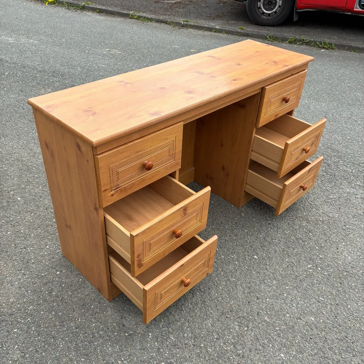 Pine Dresser / Desk - Image 2