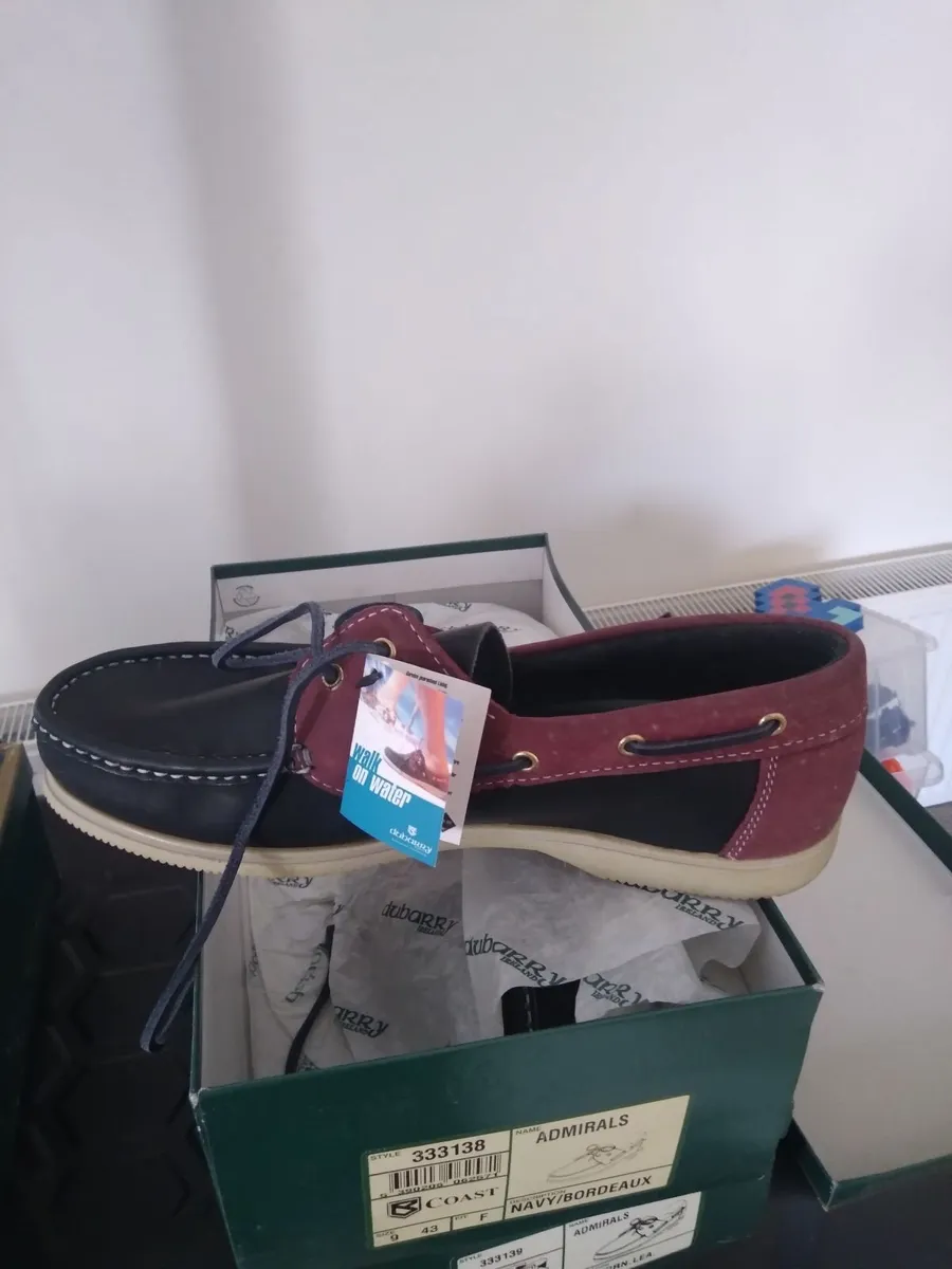 Mens Shoes Dubarry Decks Brand New 3 Pairs - Image 2