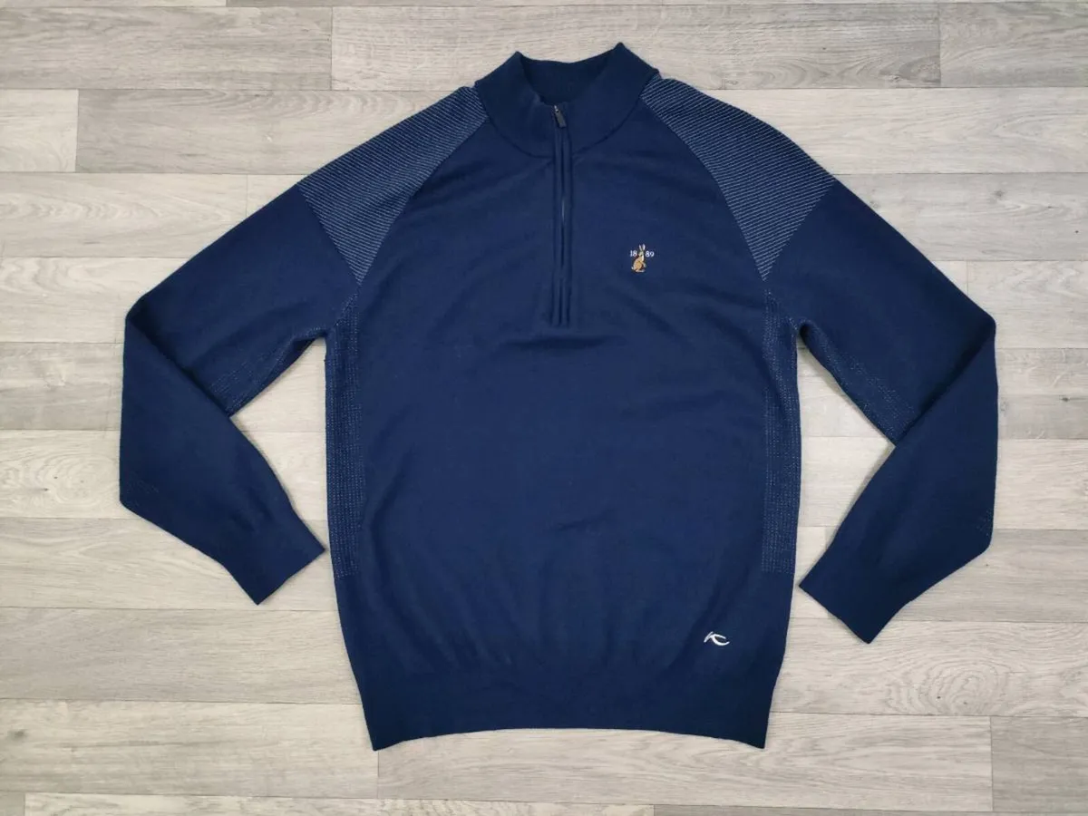 Kjus Waterville Golf Club Merino Wool Blend Jumper - Image 1