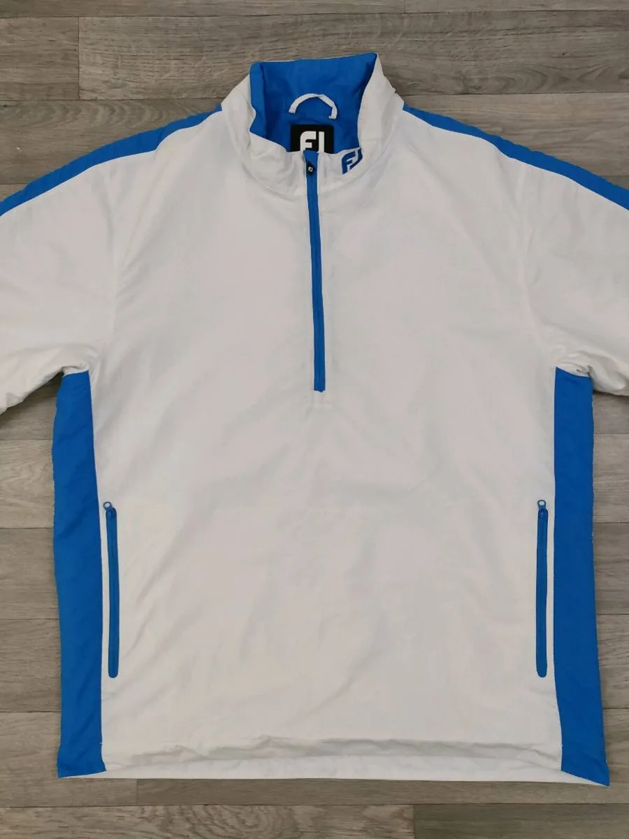 FootJoy FJ Half Zip Windbreaker Golf Jacket Top XL - Image 2