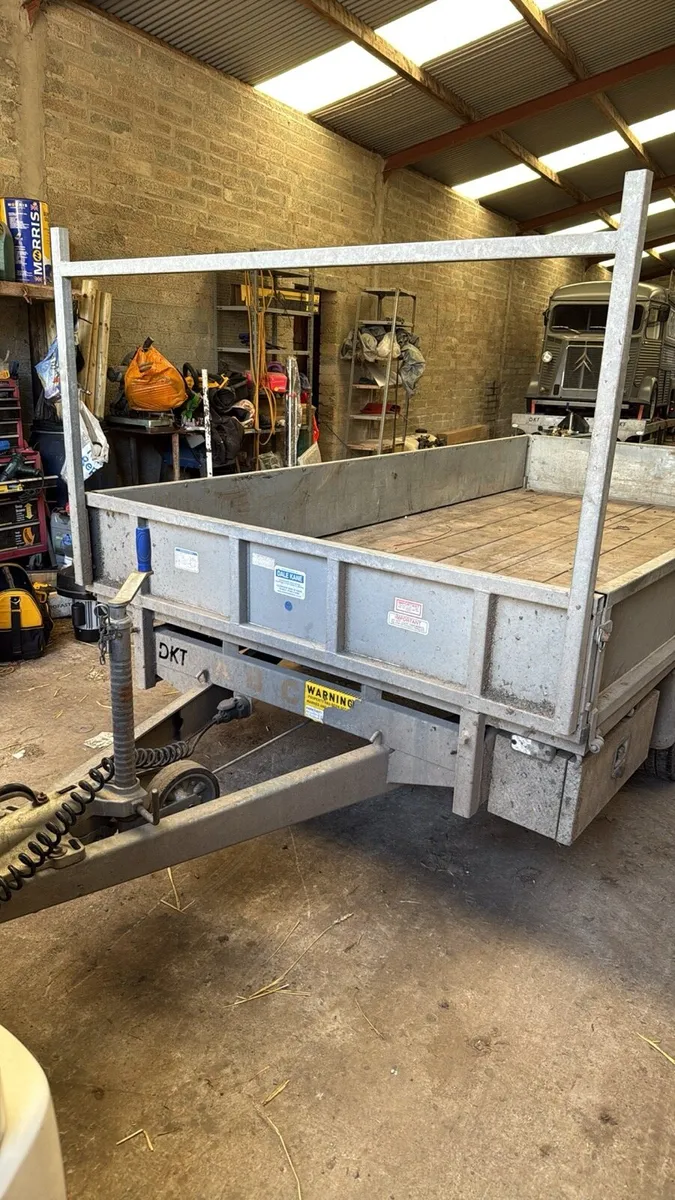 Dale Kane trailer 12ft x 6ft tri-axle - Image 1