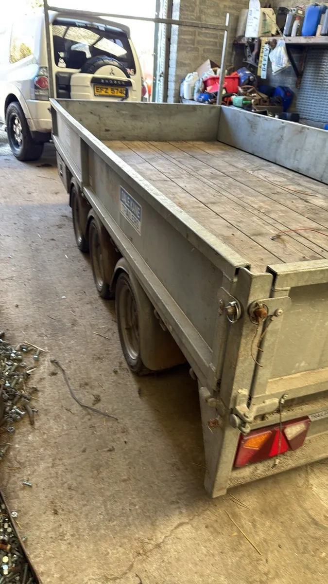 Dale Kane trailer 12ft x 6ft tri-axle - Image 2