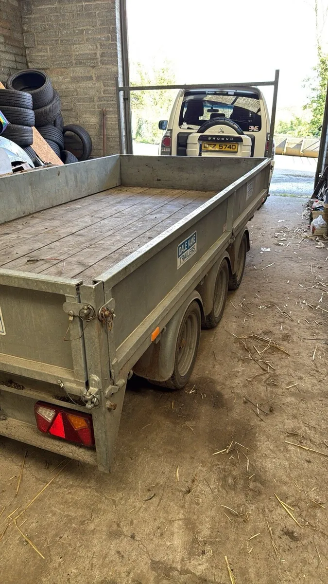 Dale Kane trailer 12ft x 6ft tri-axle - Image 3
