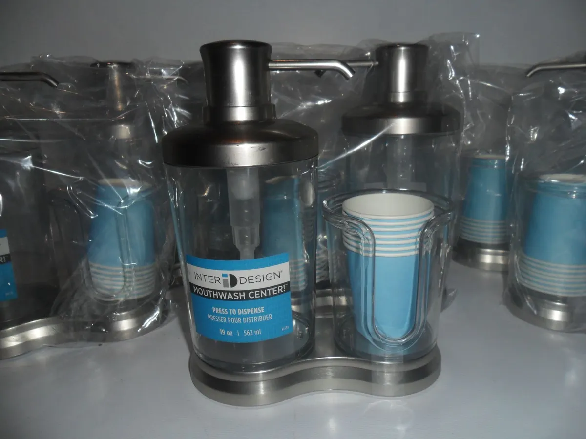 Mouthwash Dispense Center  Press-to-dispense pump - Image 1