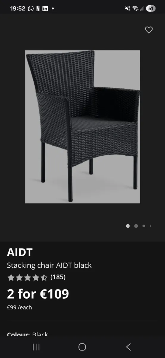Garden Table and Chairs - Image 2