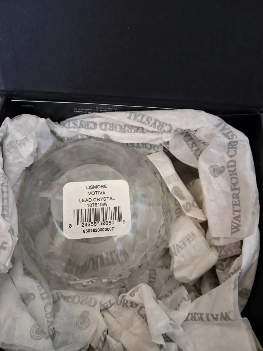 Waterford crystal candle holder - Image 3