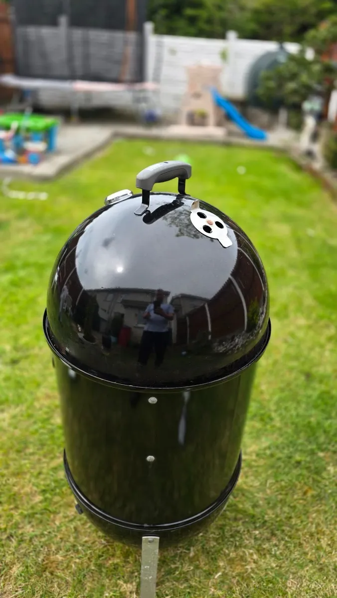Weber Smokey Mountain 47cm (WSM) Smoker + Cover - Image 2