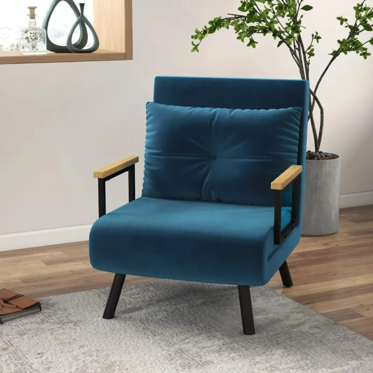 Relax chair in Scandinavian design, recliner, read - Image 3