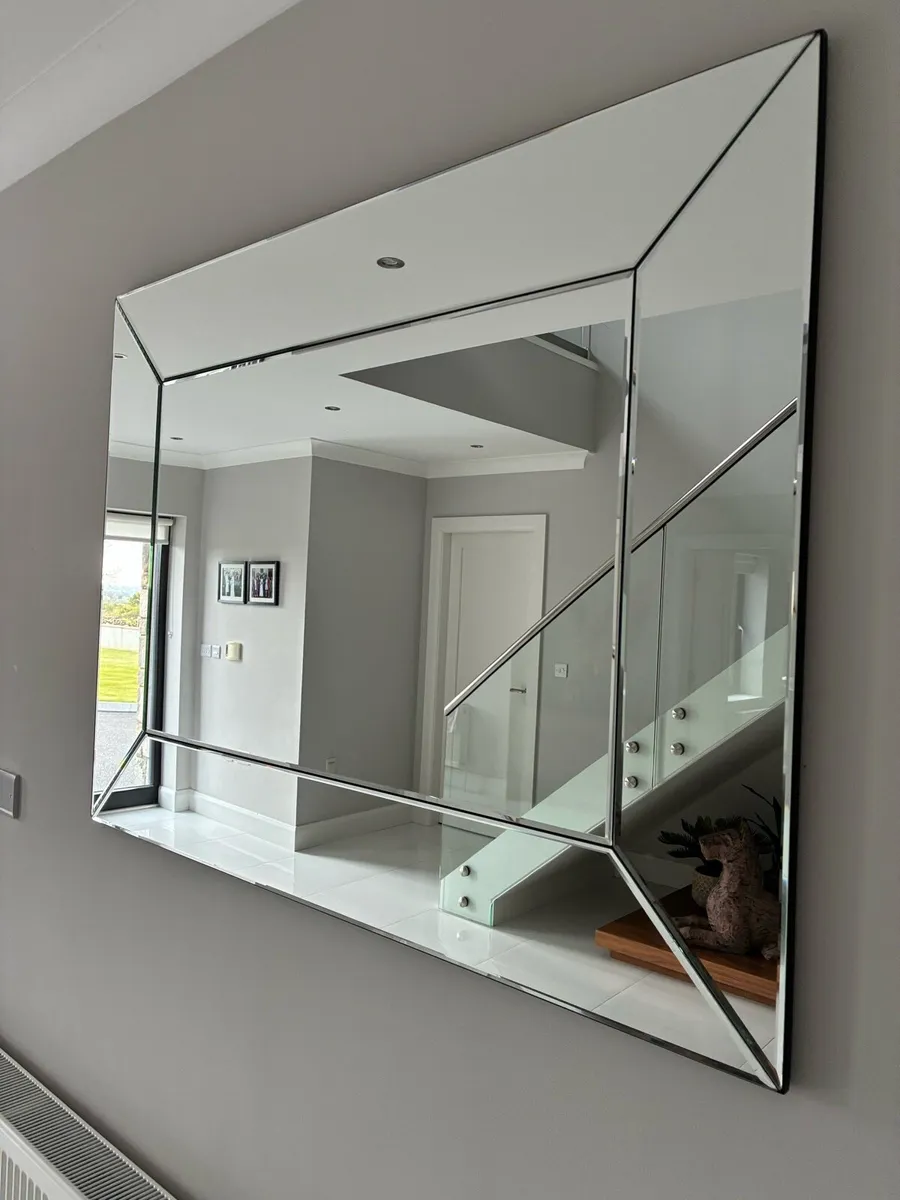 Large Decorative Wall Mirror - Image 1