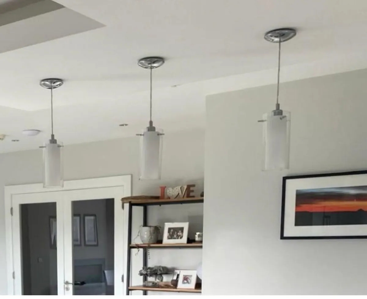 Modern Pendant Light Fitting - Set of 3