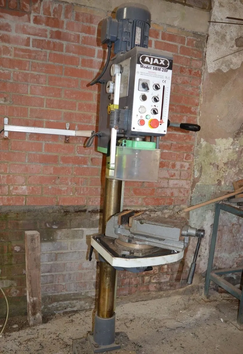 Ajax gear driven engineering pillar drill - Image 2