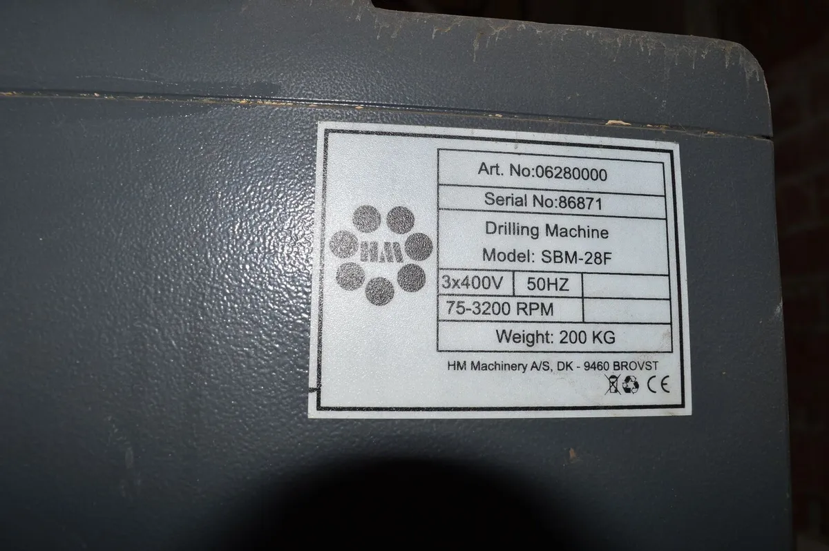 Ajax gear driven engineering pillar drill - Image 3