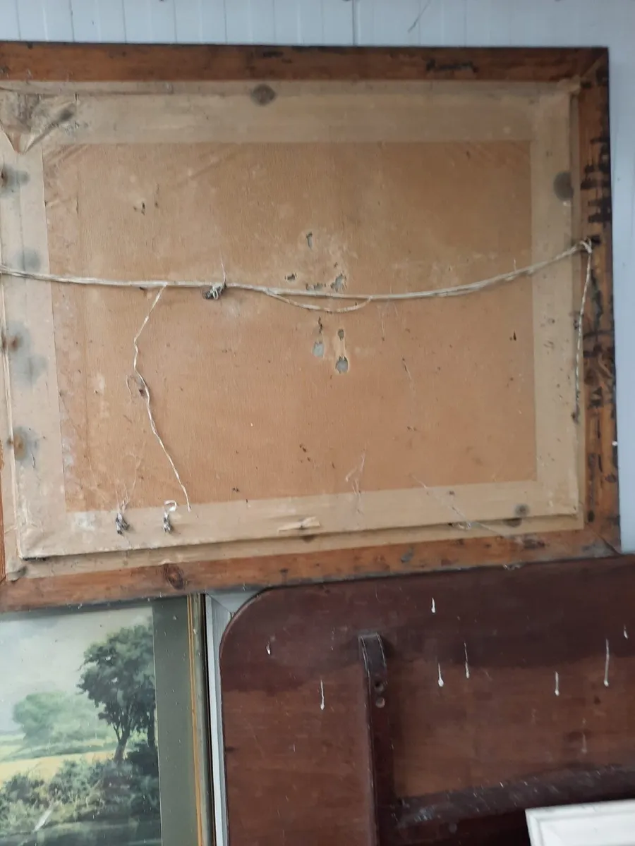 Large antique picture - Image 4