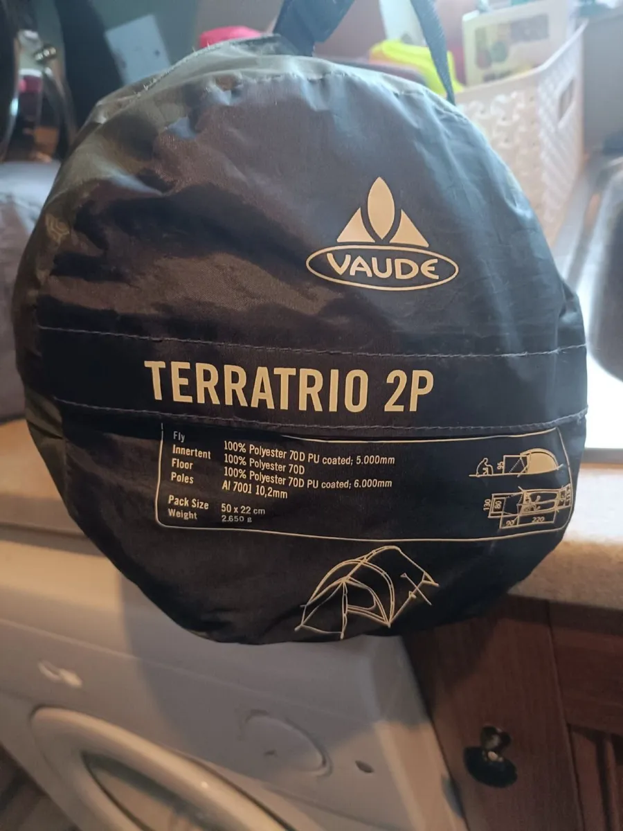 2-man tent VAUDE TERRATRIO 2P - Image 1
