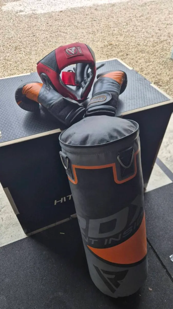 RDX Junior Boxing Set - Bag, Gloves & Head Guard