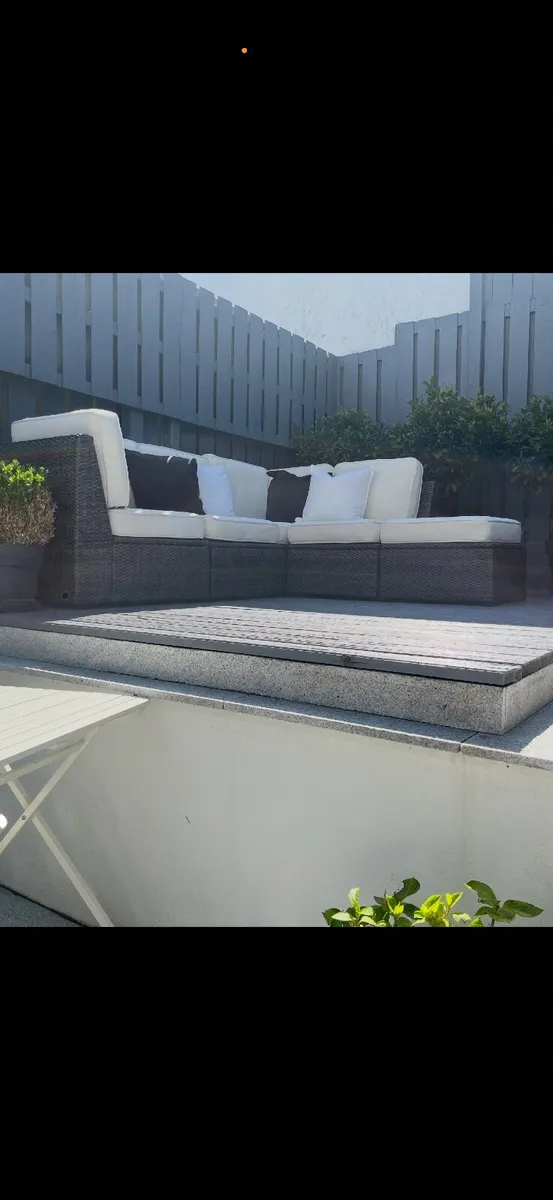 IKEA Solleron Rattan Modular Outdoor Furniture Sof - Image 2