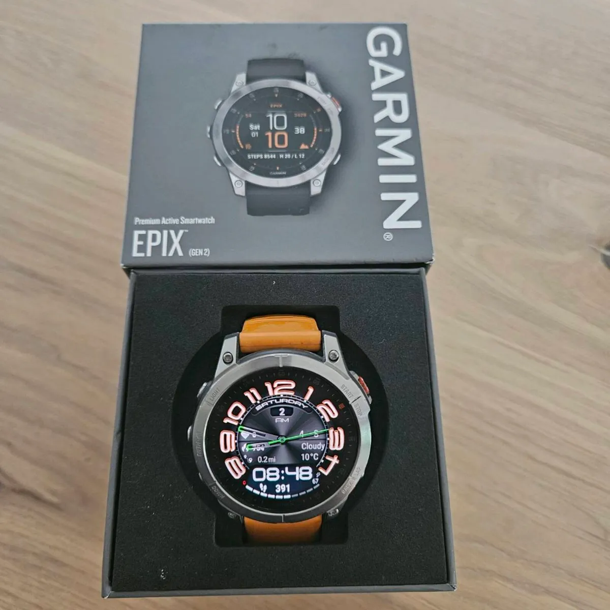 Garmin Epix Gen 2 Slate Grey 47 mm Smartwatch - Image 2