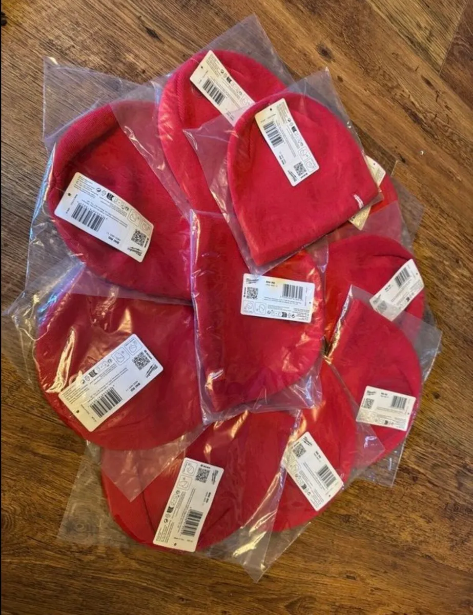 Brand new Genuine Milwaukee red hat. Beanie. - Image 4