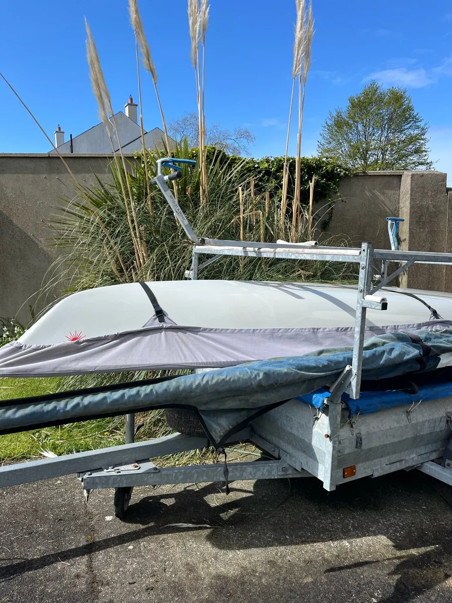 Mersea Double Rack Dinghy Trailer - Image 2
