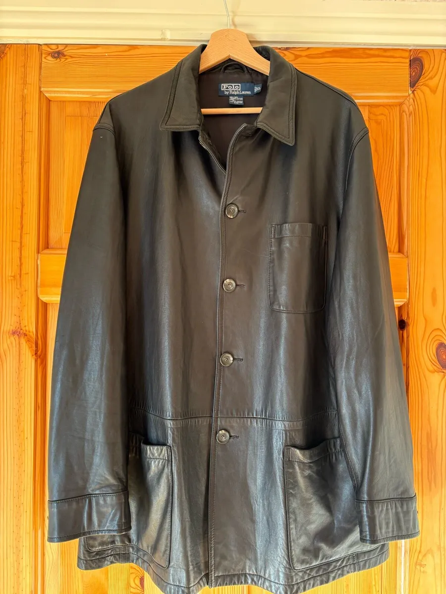 Polo by Ralph Lauren leather jacket - Image 1