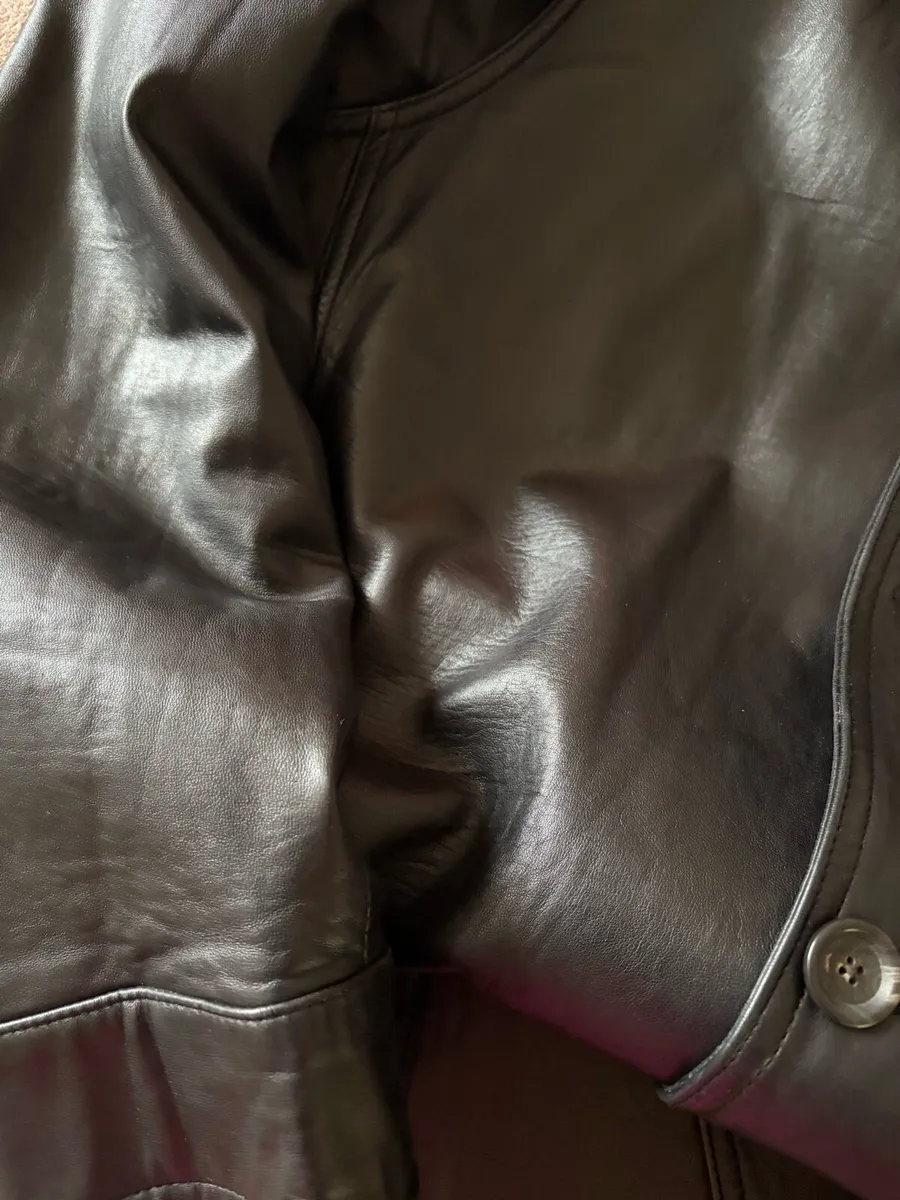 Polo by Ralph Lauren leather jacket - Image 3