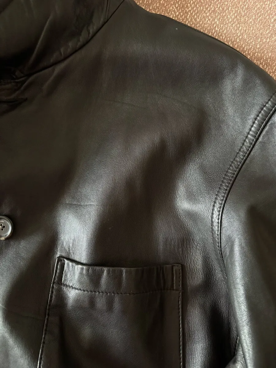 Polo by Ralph Lauren leather jacket - Image 4