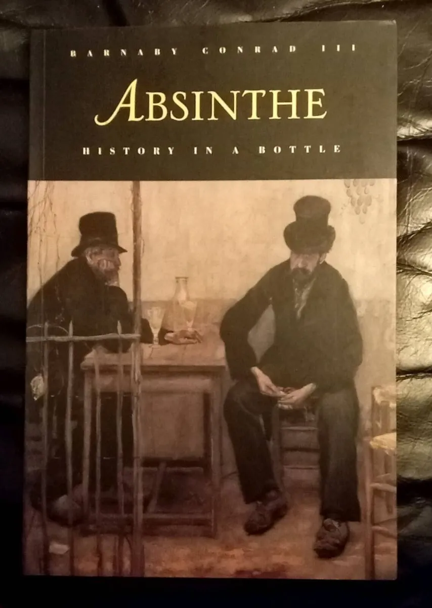 Absinthe History in a Bottle Arts Book - Image 1