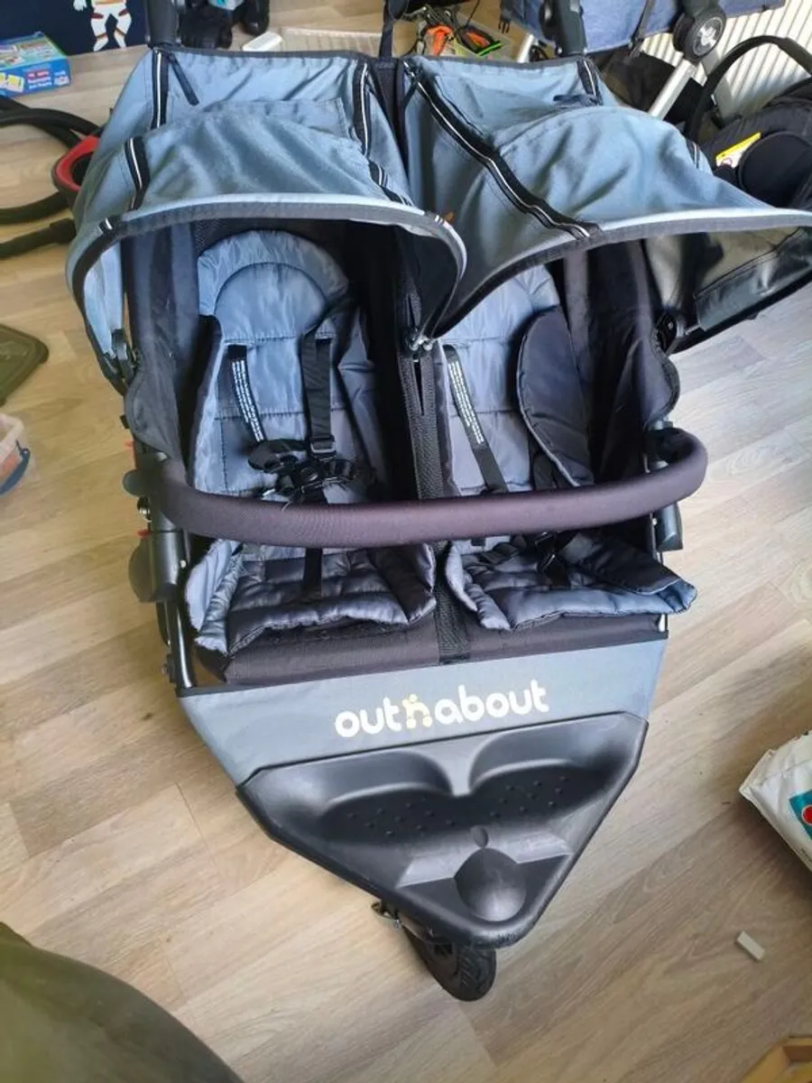 Out and About Double Buggy - Image 1