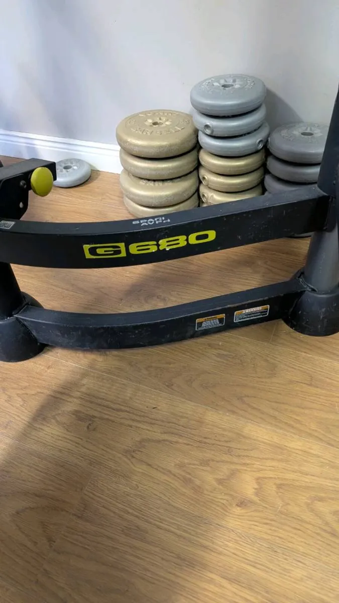 Bench press with leg curl/extension - Image 3