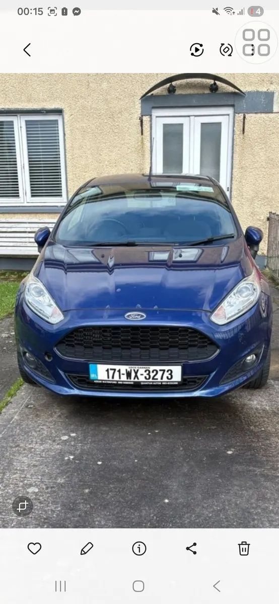2017 FORD FIESTA STLINE ECOBOOST - Image 2