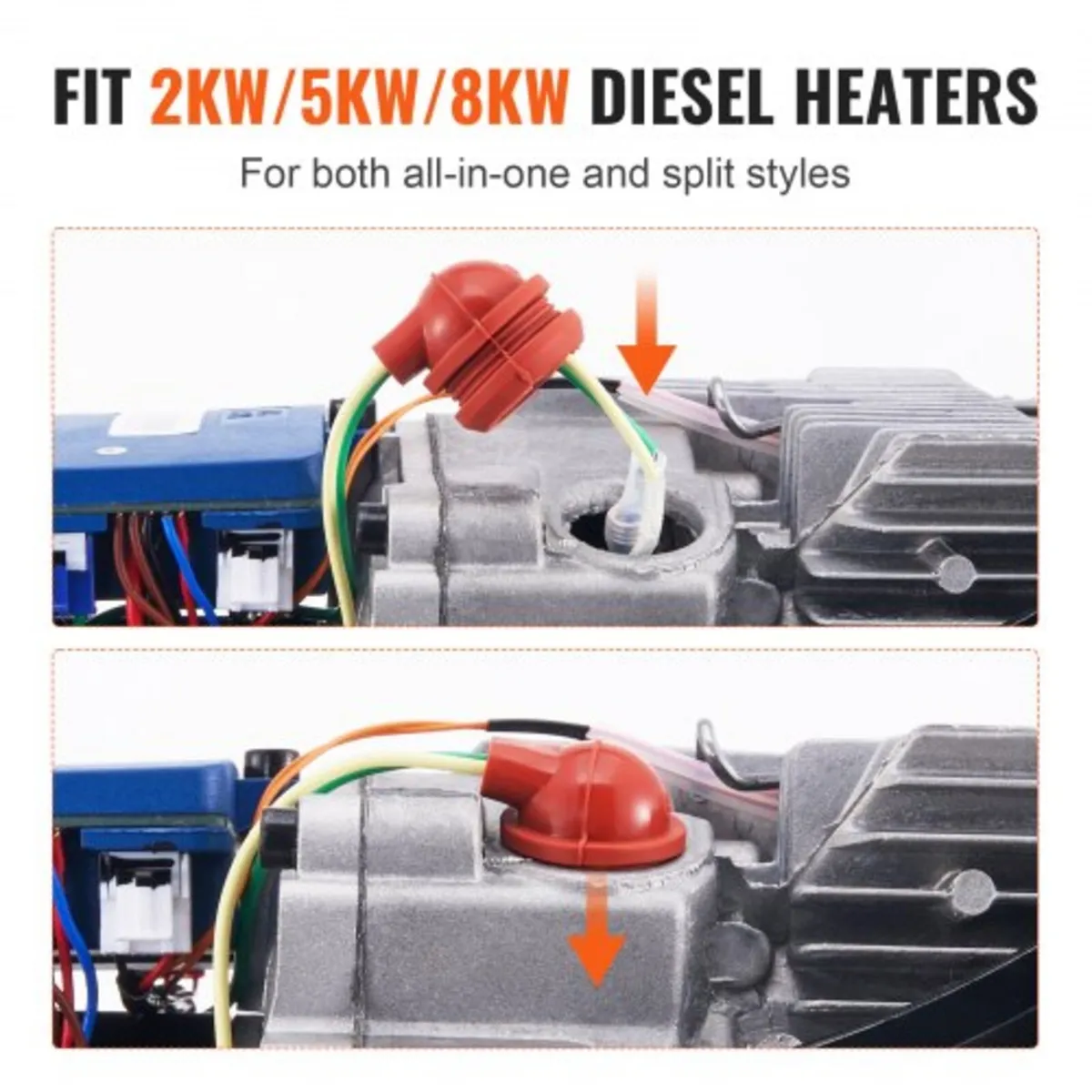 Diesel Heater Glow Plug Kit, Ceramic Glow Plug Rep - Image 2