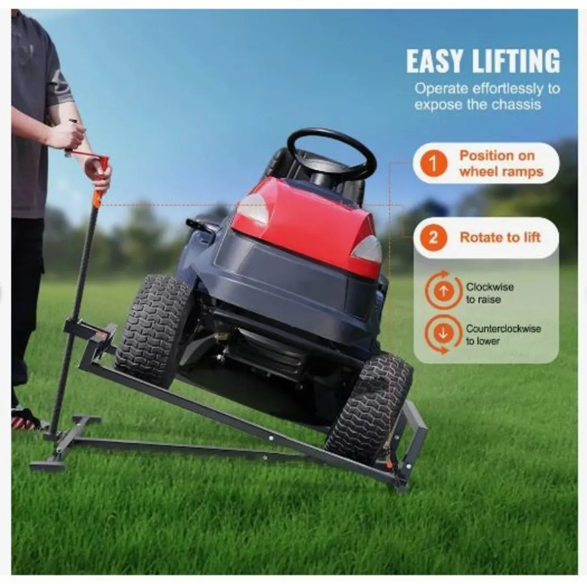Ride on Lawn Mower Lift Jack - Image 4