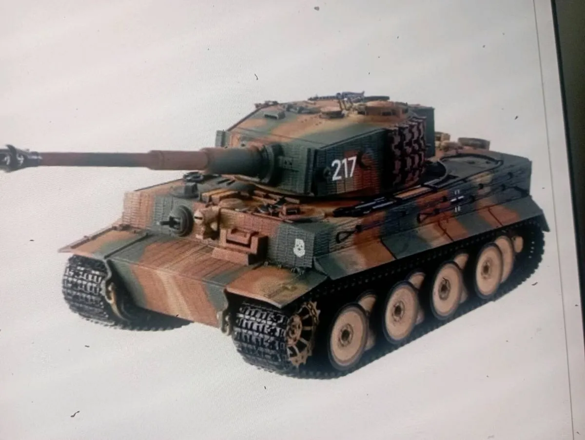 1-24 SCALE  TAIGEN  TIGER  I RC RTR BATTLE TANK - Image 2