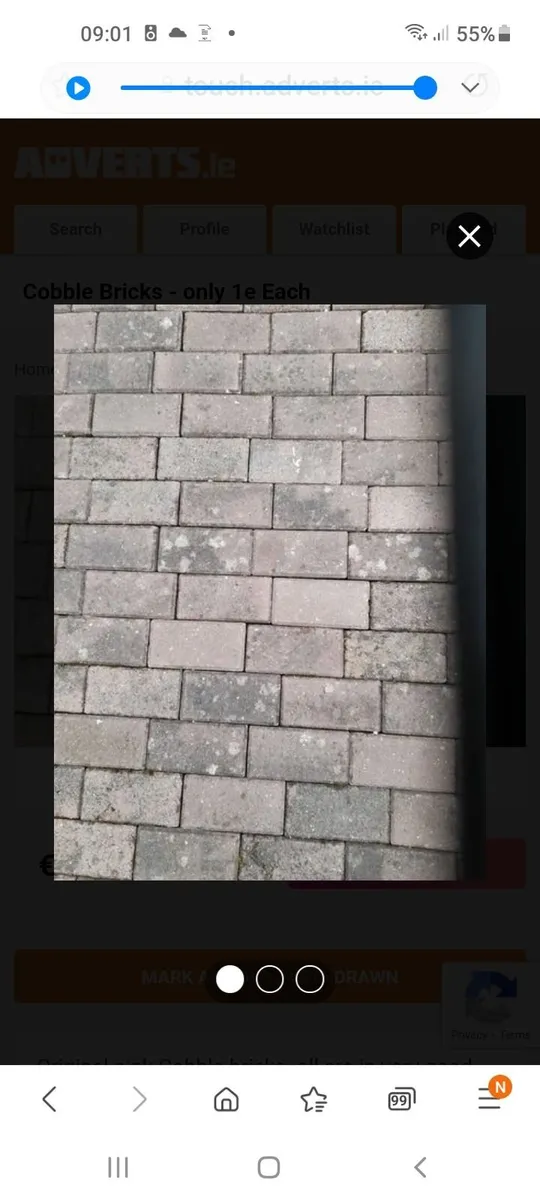 Paving Bricks/ Cobble Stones - Only 1e Each - Image 1