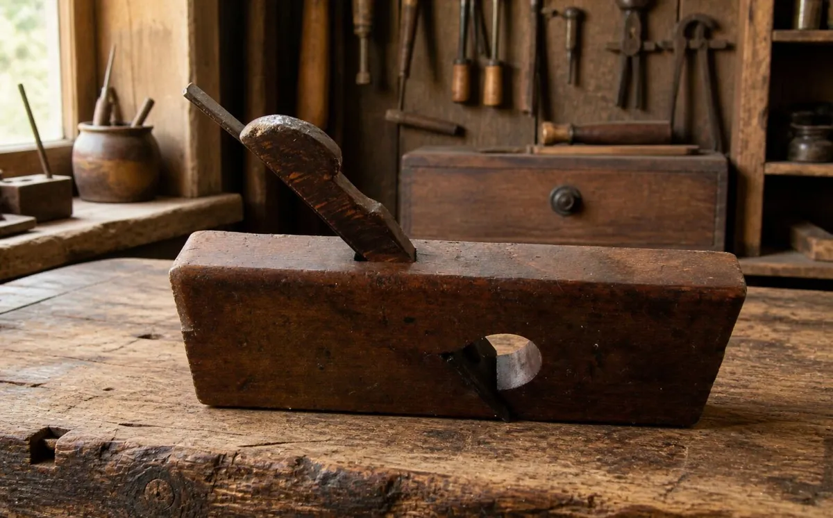 antique plane vintage tools cave cottage rebate - Image 1