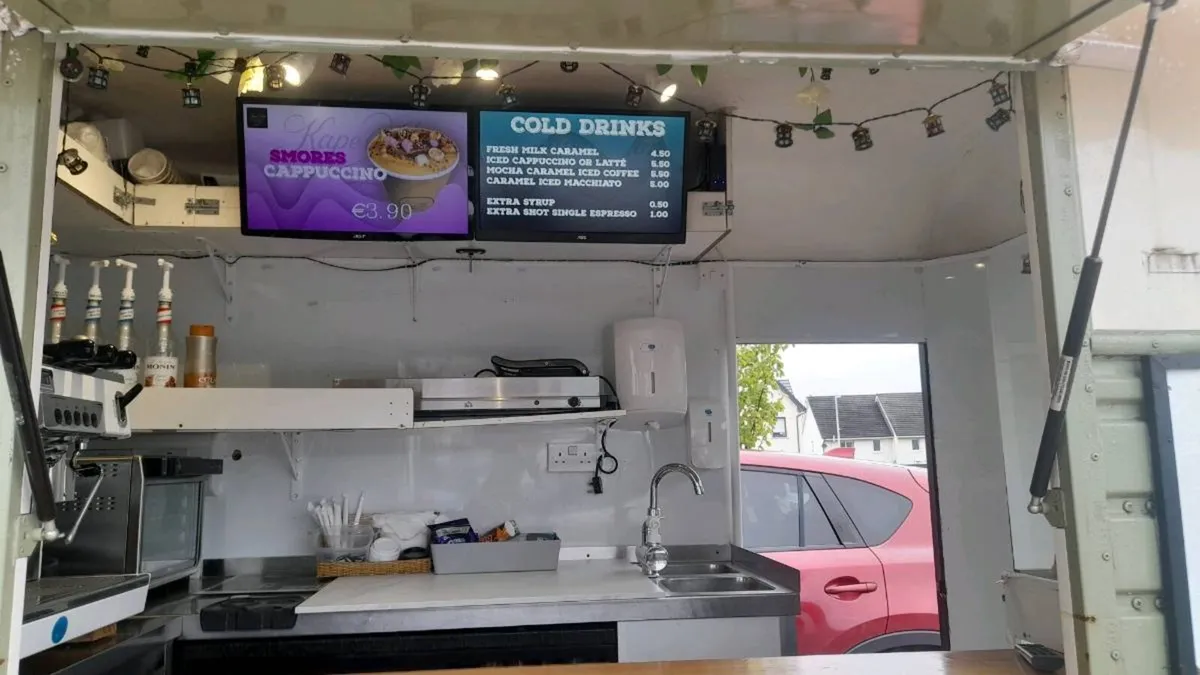 For Sale Coffee Trailer - Image 3
