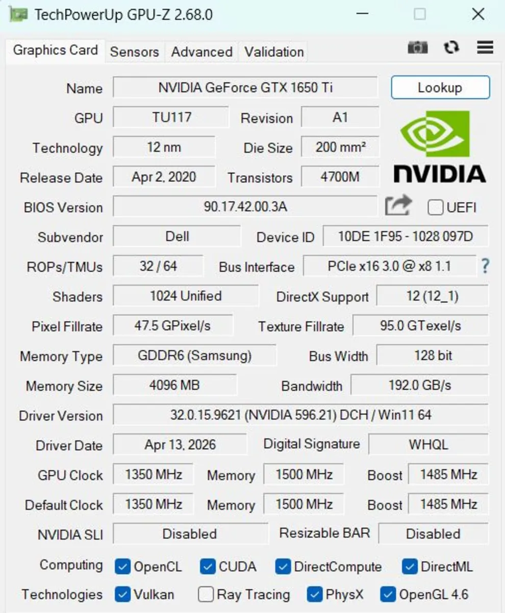 XPS 15 9500 i7/16GB/1TBSSD/WIN11 - Image 2