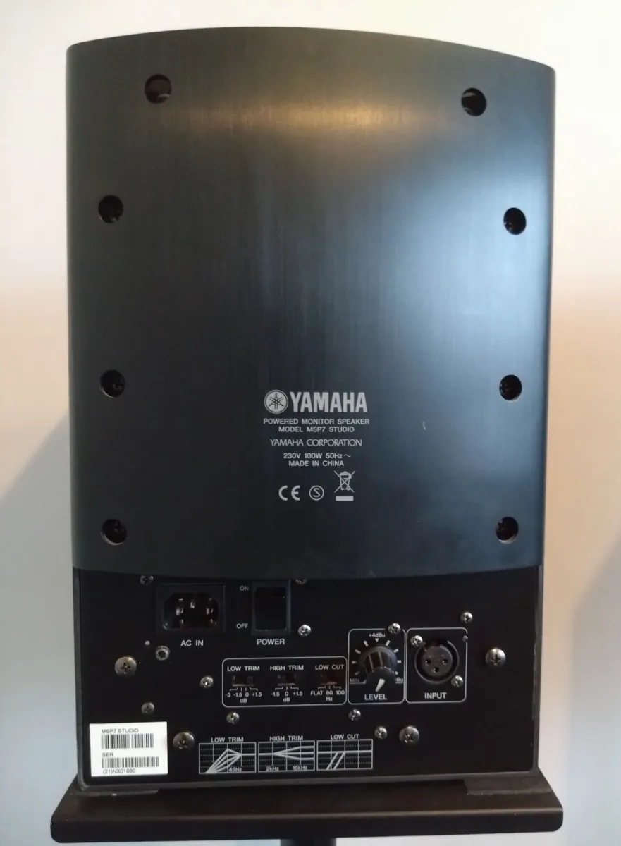 Yamaha MSP7  Active Studio Monitors with Adam Sub7 - Image 3