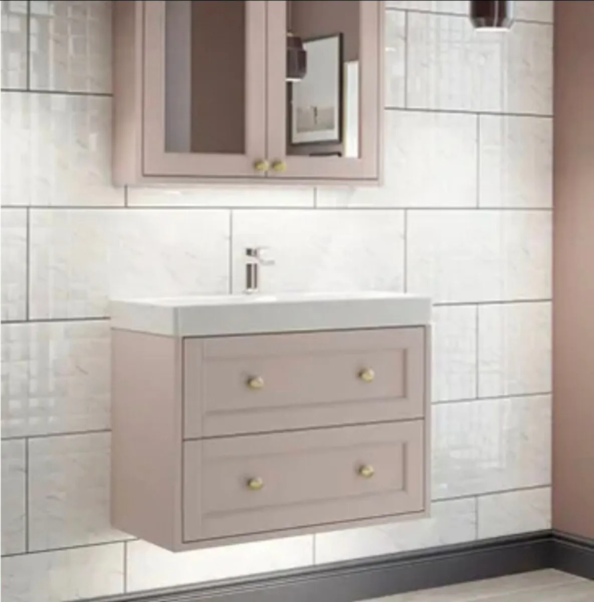 Utopia Roseberry Bathroom Vanity Unit - Image 2
