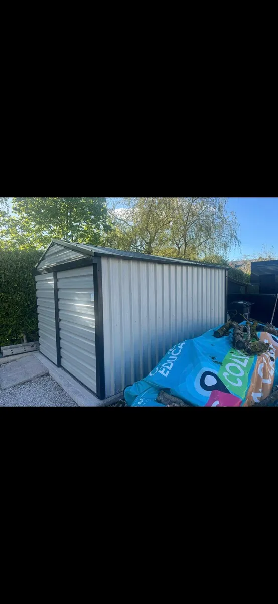4m x 3m steeltech shed - Image 2