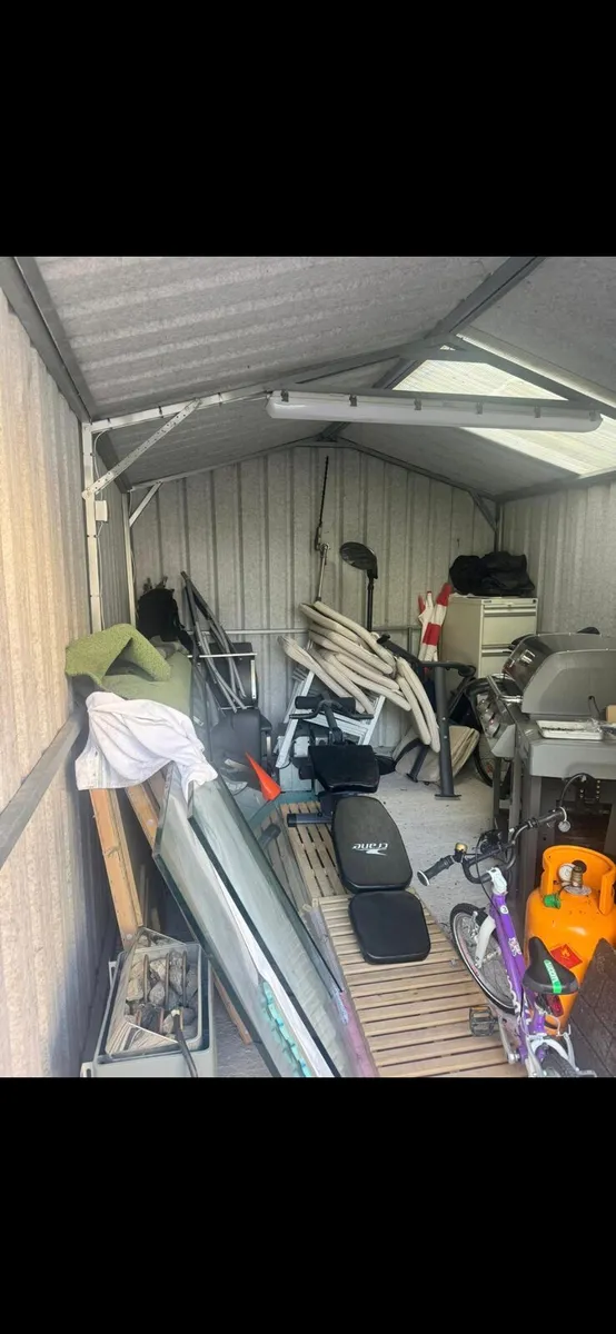 4m x 3m steeltech shed - Image 3