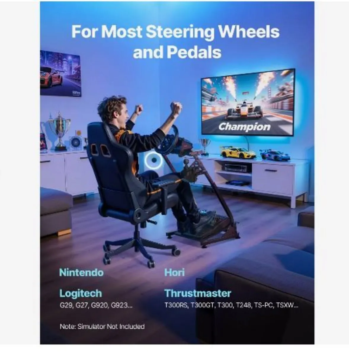 Racing Wheel Stand, Adjustable - Image 4
