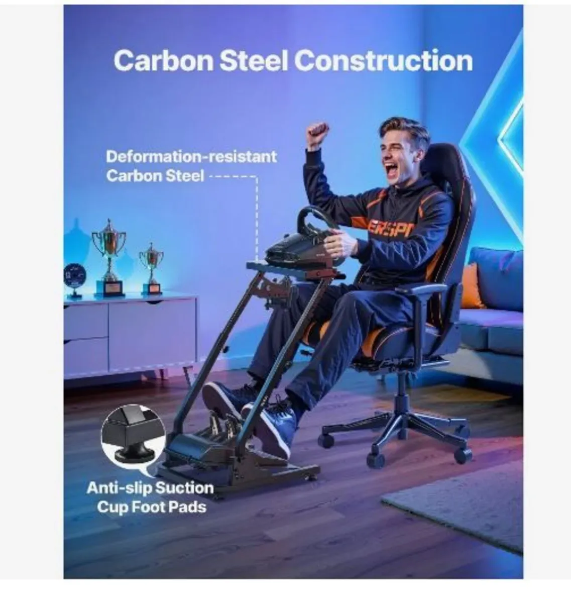 Racing Wheel Stand, Adjustable - Image 2