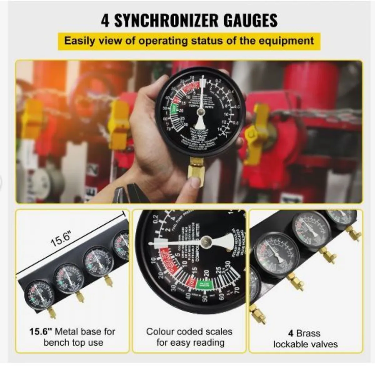 Fuel Vacuum Carburetor Synchronize Tool Kit - Image 4