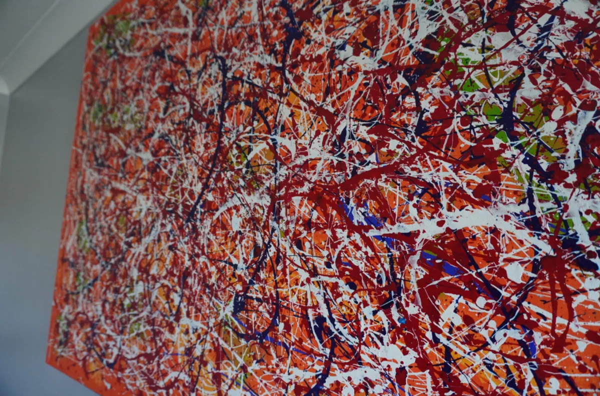 Large abstract painting-Original Statement piece - Image 3