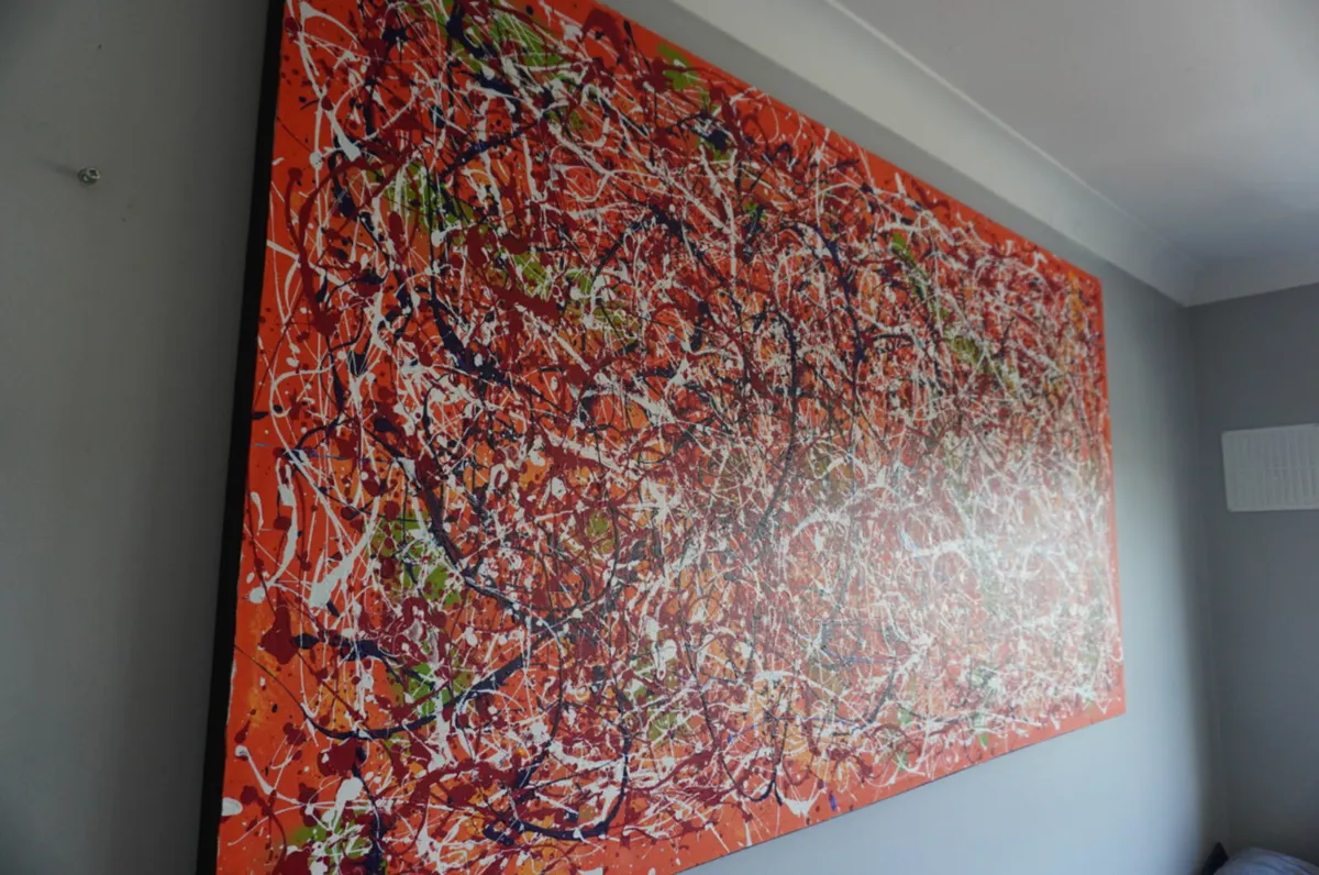 Large abstract painting-Original Statement piece - Image 4