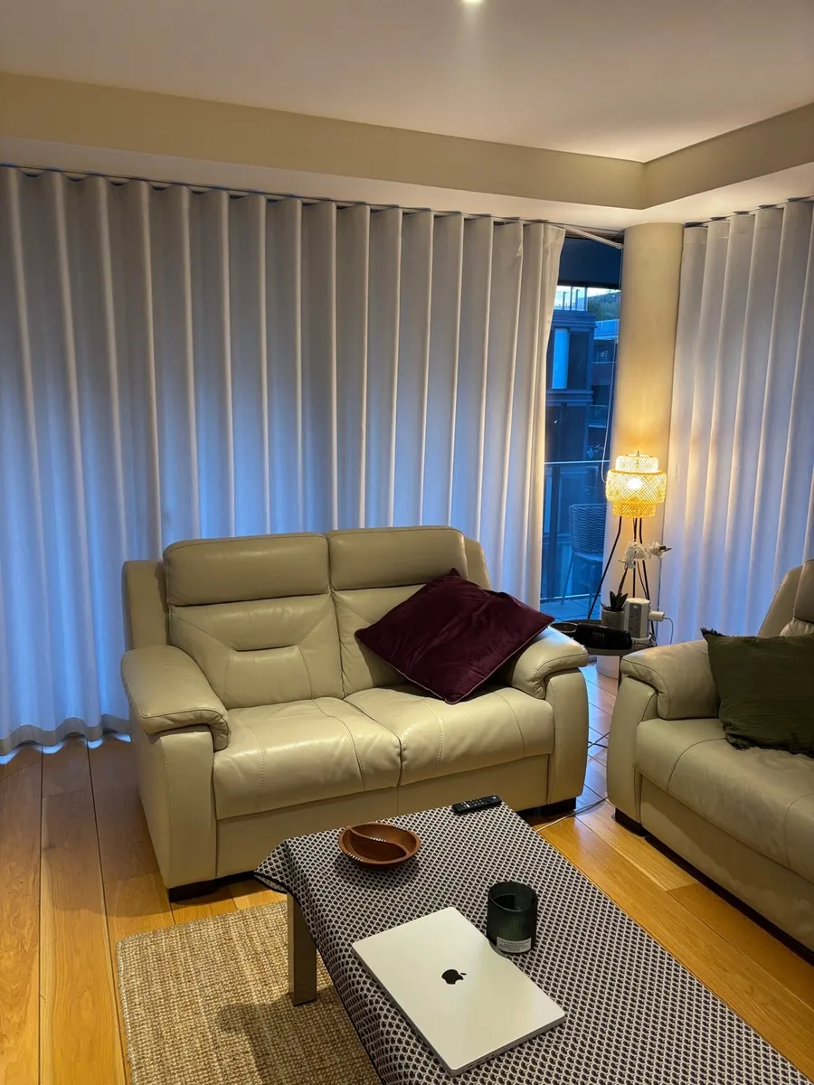 Reclinable Real leather Couch (2+2) - Image 2